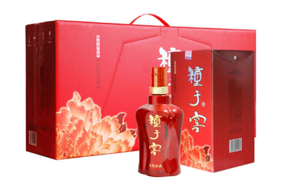 金種子紅花種子窖40度460mL×4瓶禮盒酒濃香白酒 金種子紅花種子窖40度460mL×4瓶禮盒酒濃香白酒