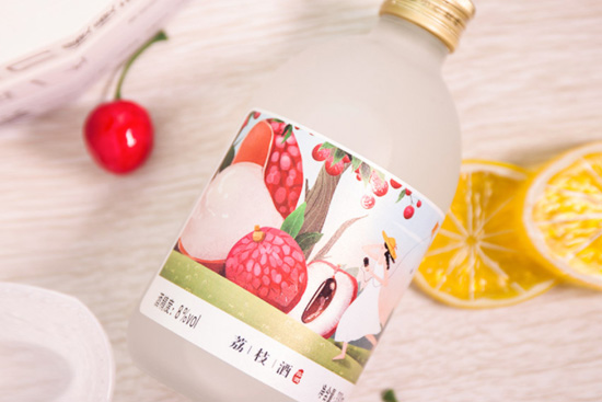 通明山荔枝酒果酒微醺女士低度高顏值甜酒 通明山荔枝酒果酒微醺女士低度高顏值甜酒