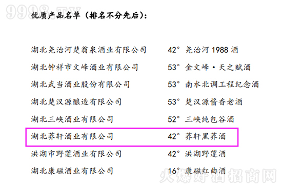 蕎軒黑蕎酒獲得2023年八省市酒類質量檢評優質產品 蕎軒黑蕎酒獲得2023年八省市酒類質量檢評優質產品