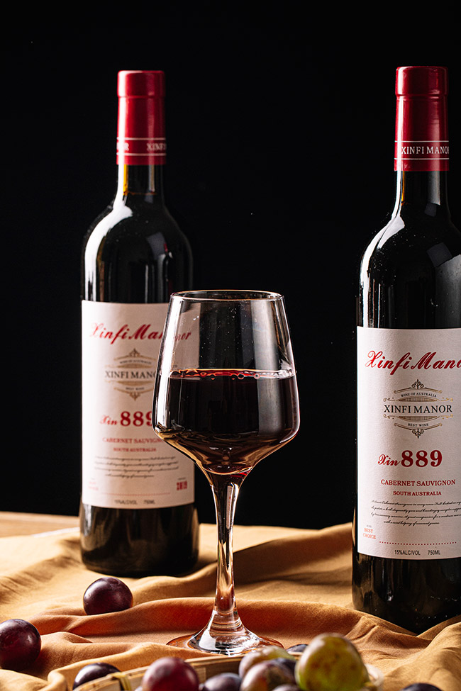 心菲莊園889赤霞珠干紅葡萄酒【15°750ml】