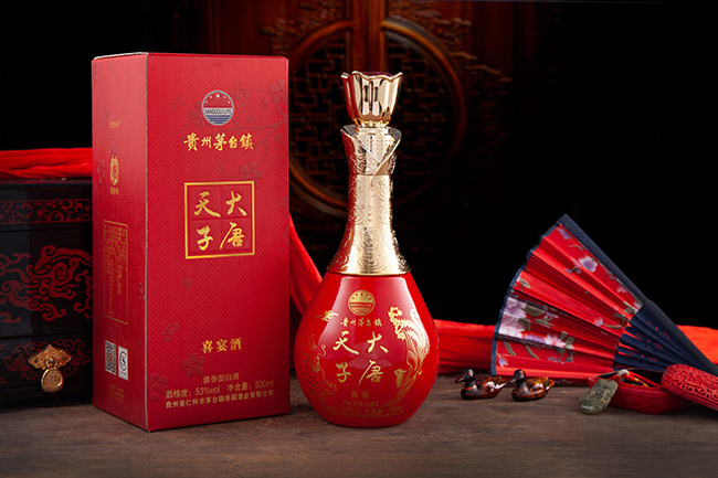 大唐天子喜宴酒53°500ml醬香型白酒