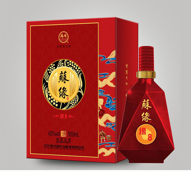 蘇緣綿柔緣8 42°500ml濃香型白酒