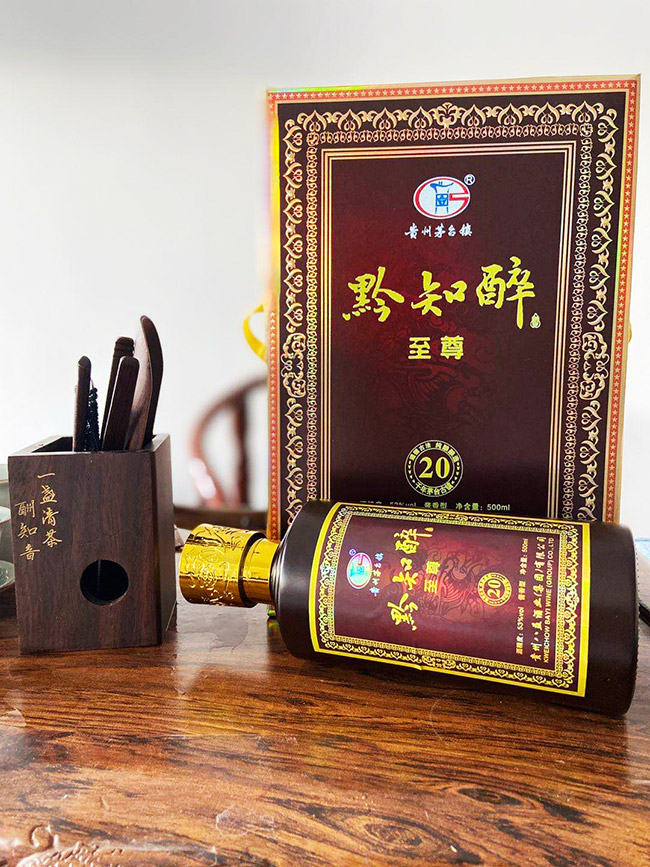 黔知醉酒醬香型白酒【53°500ml】