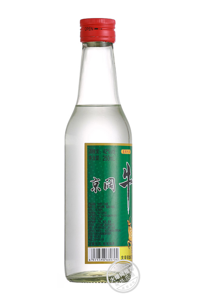 京闊牛工白酒 濃香型白酒【42° 250ml】