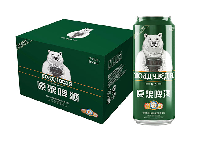 熊力啤酒【2.5° 500ml】