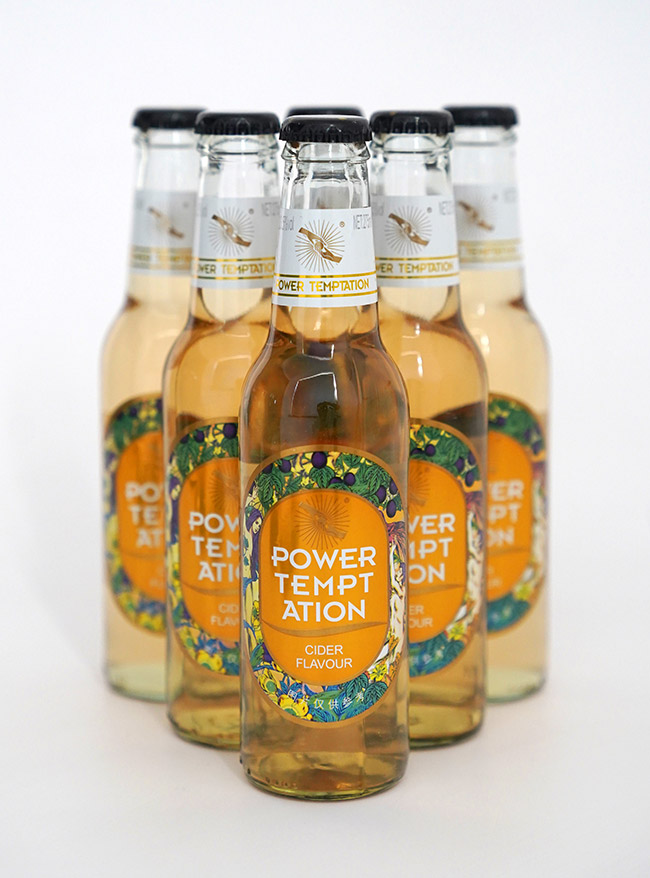 動力誘惑西打風(fēng)味水百香果酒【3.5度 275ml×24瓶】