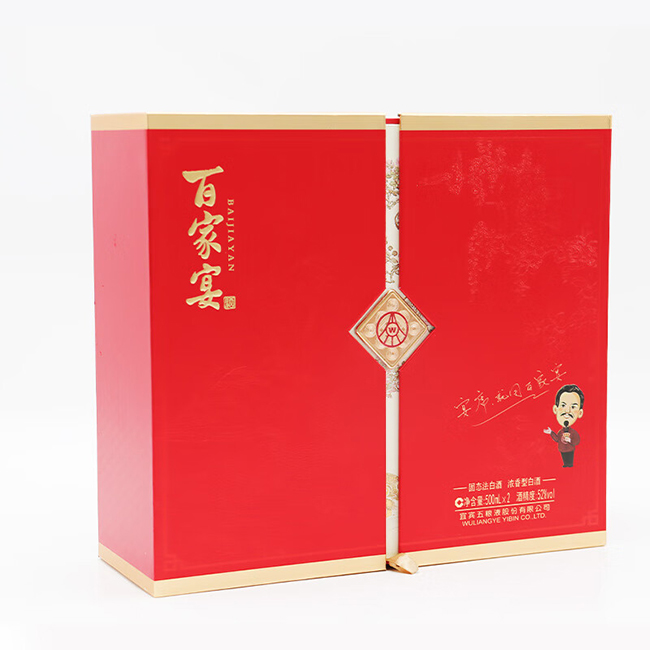 百家宴酒雙支禮盒 濃香型【52° 500ml】