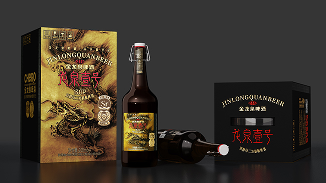 金龍泉啤酒龍泉壹號【13度919ml】