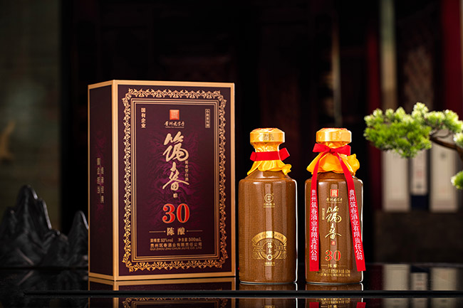 筑春陳釀30 醬香型白酒 500ml